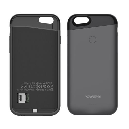 新款苹果皮背夹电池 iPhone 8/6/7 Plus双卡双待与移动电源二合一